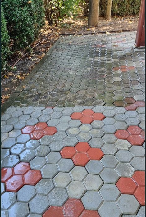 Curățare pavaj,beton amprentat,piatră naturală,travertin,Marmură Dec