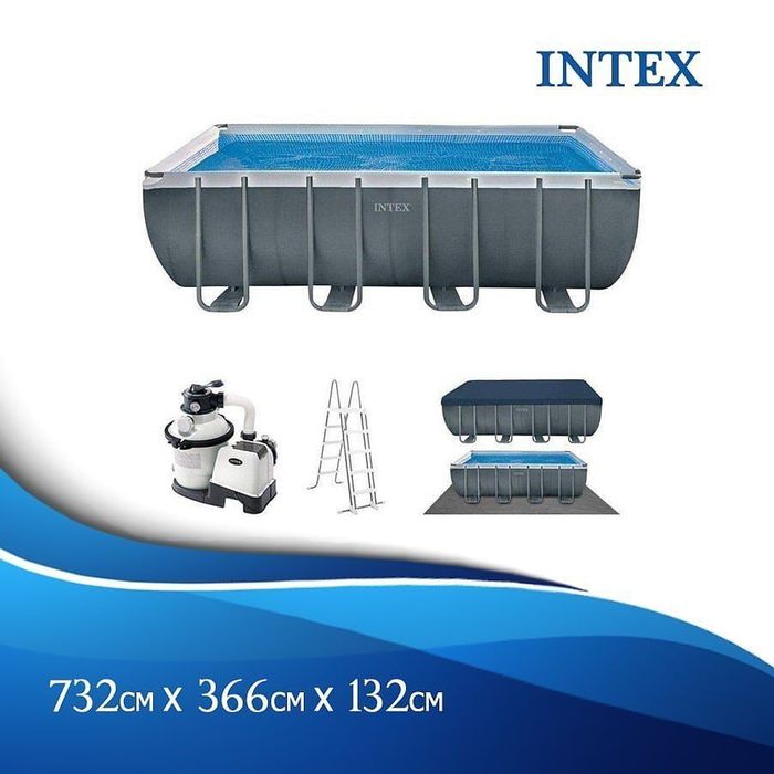 INTEX бассейн каркасный BASEYN стойка басейн 732×366×132 stoyka baseyn