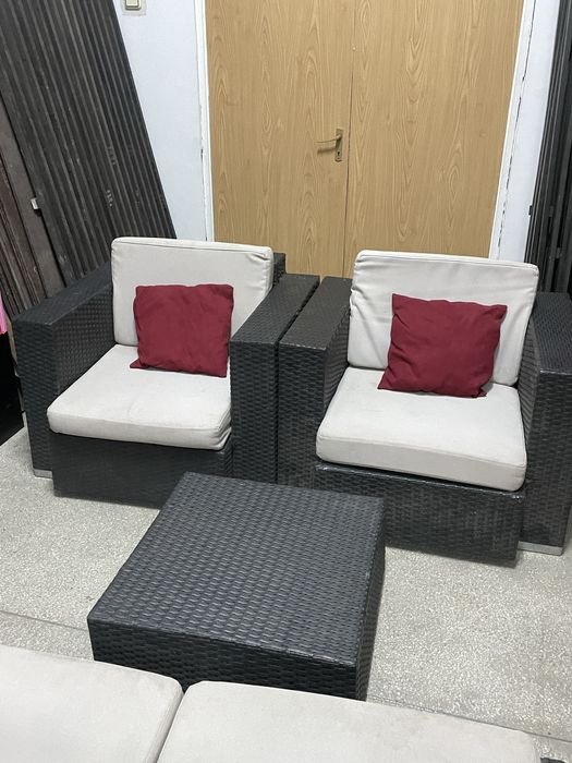 Set de terasa din poliratan
