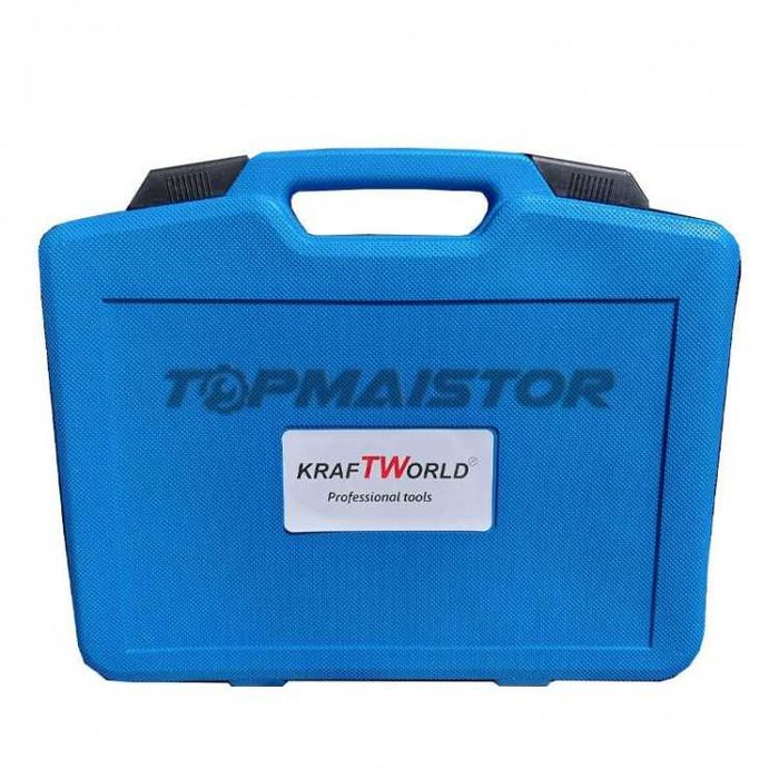 НЕМСКИ Професионални Ударни Отвертки В Куфар 12 броя + ЛЕД ФЕНЕР