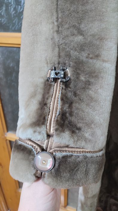 Шуба мутоновая теплая