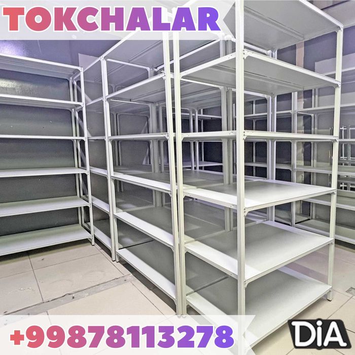 Polkaly stellaj, arxiv tokchasi Акция, метал архивный стеллаж