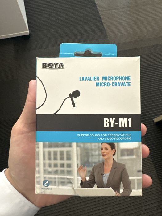 Петличный микрофон BOYA BY-M1