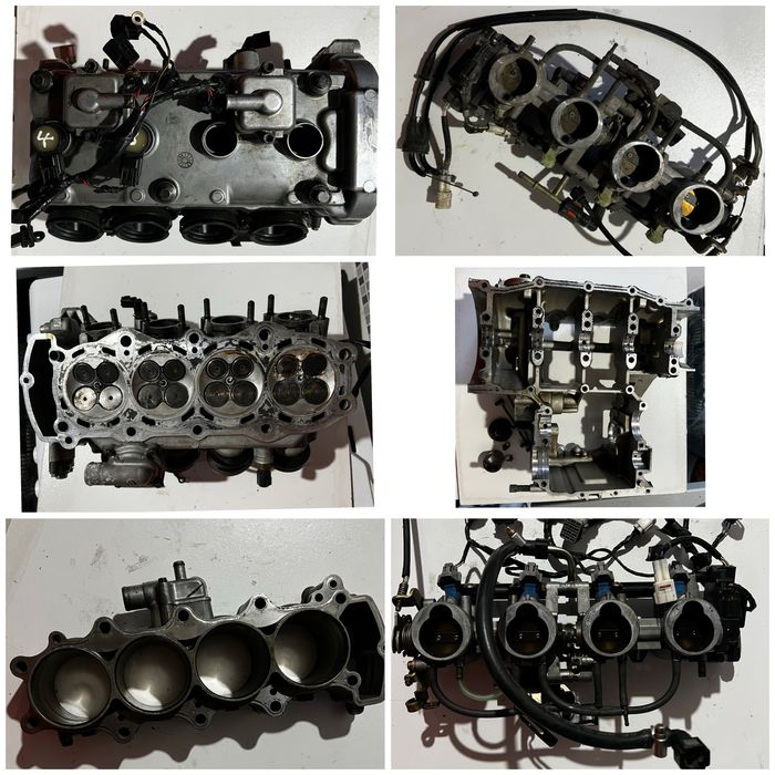 Kawasaki zx6r discuri  motor  furca carene 636 2003 2004 2005 2006