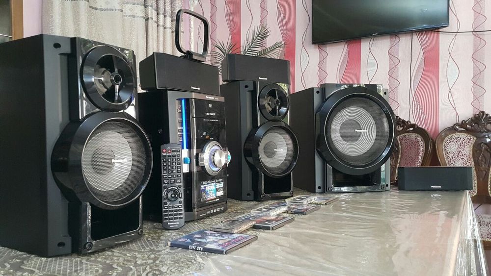 Malaysia 9600 vatt panasonic usb dvd aux radio pul ideal yangi