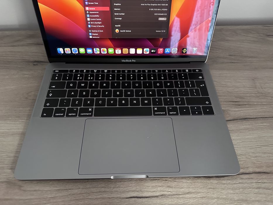 Macbook pro 2017 128GB