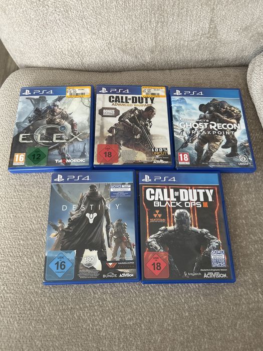 Продавам игри за PS4