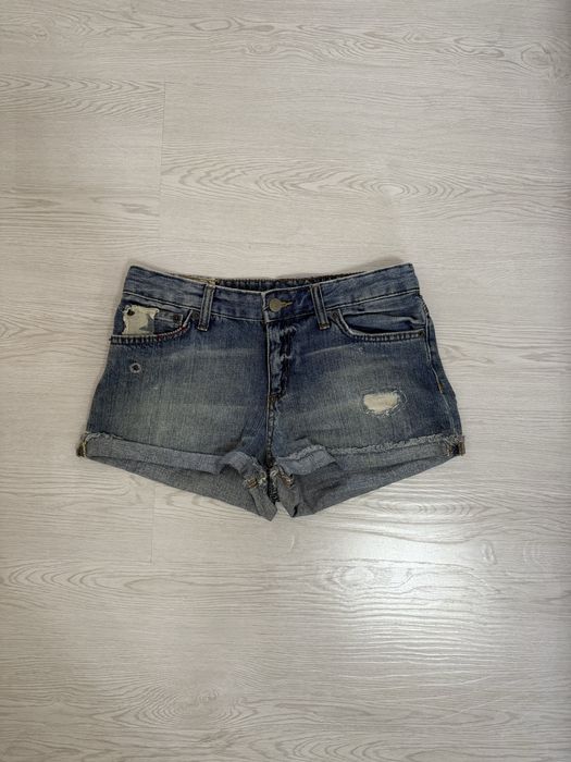 Джинсовые короткие шорты Polo Ralph Lauren женские синие, оригинал