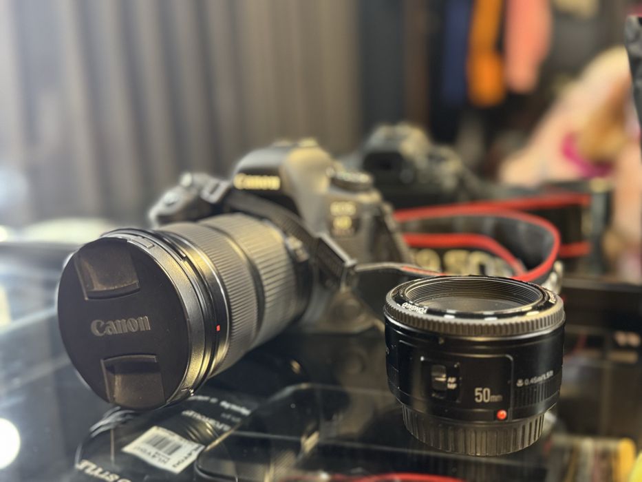 Canon EOS 6D Mark ii обективи светкавица