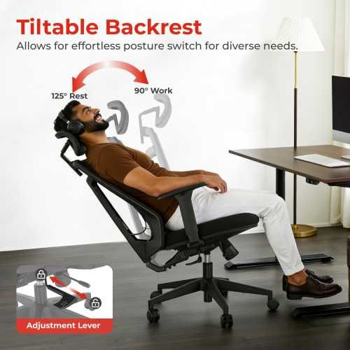 Офисное Кресло Lumi CH05-40 Black