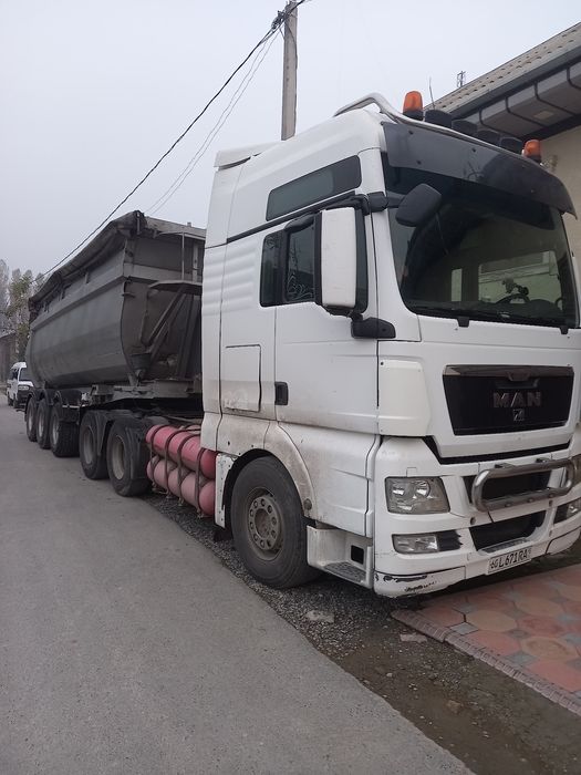 Ман тгх тягач тонар прицепи  билан