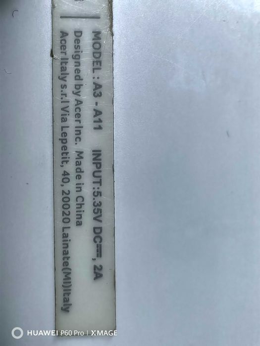 Таблет Acer (счупен дисплей) за части !