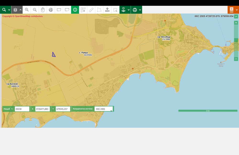 Продава се изгоден парцел в регулация с изтекъл ПУП в Равда до Ахелой