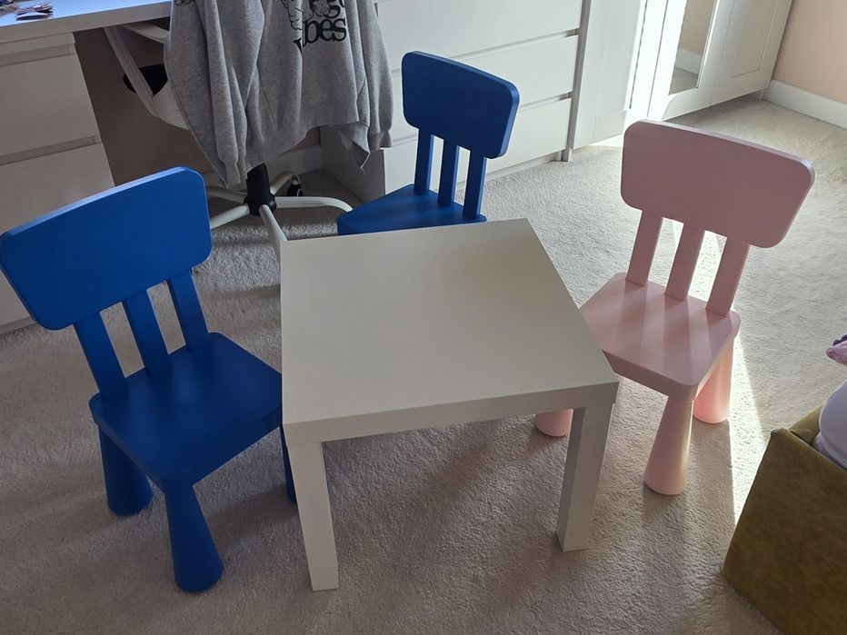 Set 3 scaune ikea Mammut + mass