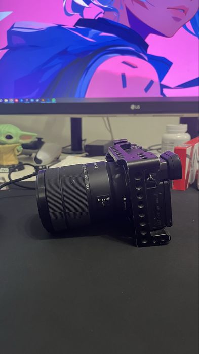 Sony a6400 с клеткой от andoer