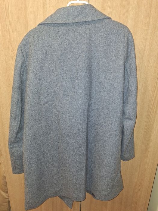 Pardesiu pentru dama gri, lâna, marimea 44