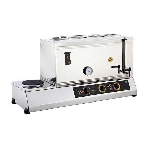 Электрический чайник Işıkgaz Silver 2083 – 85, 60 литров, 4 чайника