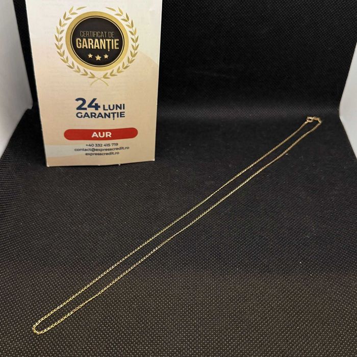 Lant aur 18K 1.60g (AG15 Gara 1 B33845.4) Garantie 2 ani!