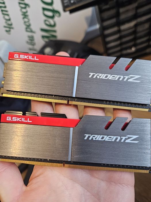 2x8Gb Gskill TridentZ Ram. Като нови ddr4-3600