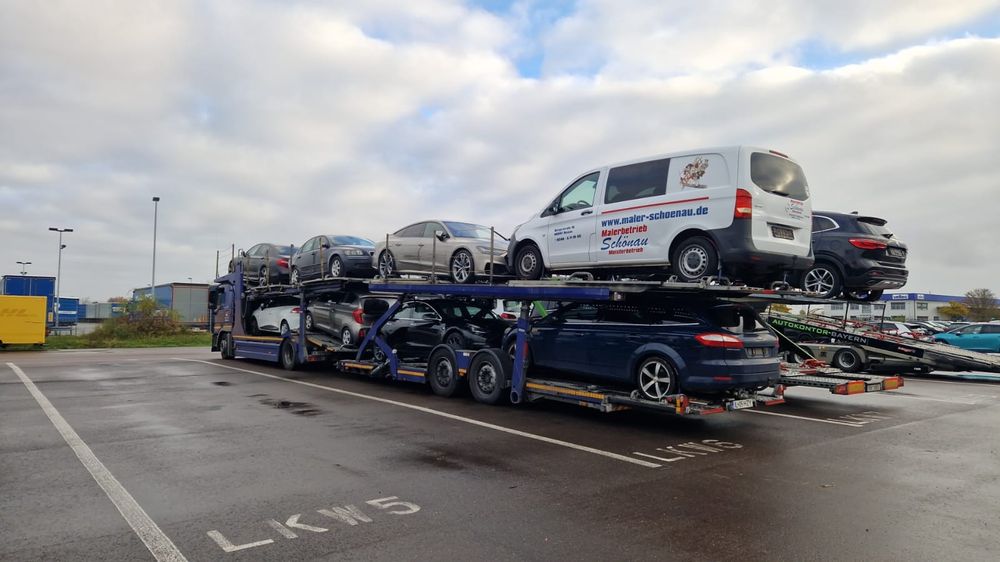 Transport Mașini Platformă Auto -Austria Germania Belgia Olanda Italia