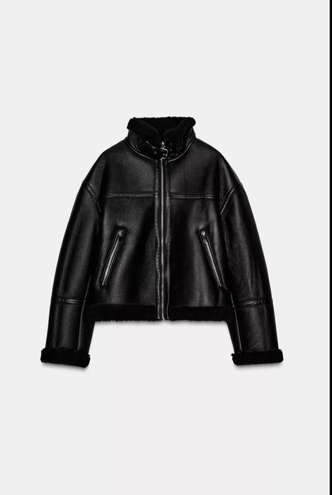 Biker яке на Zara, размер С, ново с етикет