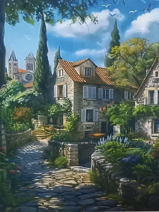 Продам картины по номерам.