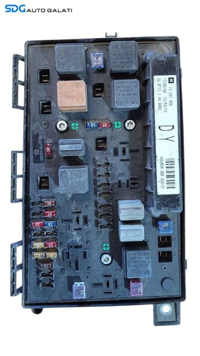 Unitate Modul Calculator Tablou Panou Sigurante Opel Astra H 2004 - 2010 Cod 13181658 13181658DY [LS0052]