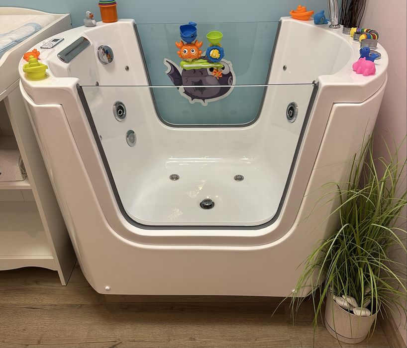 Хидромасажна ваничка / вана / бебе / флотация / джакузи / бебета / Baby Spa