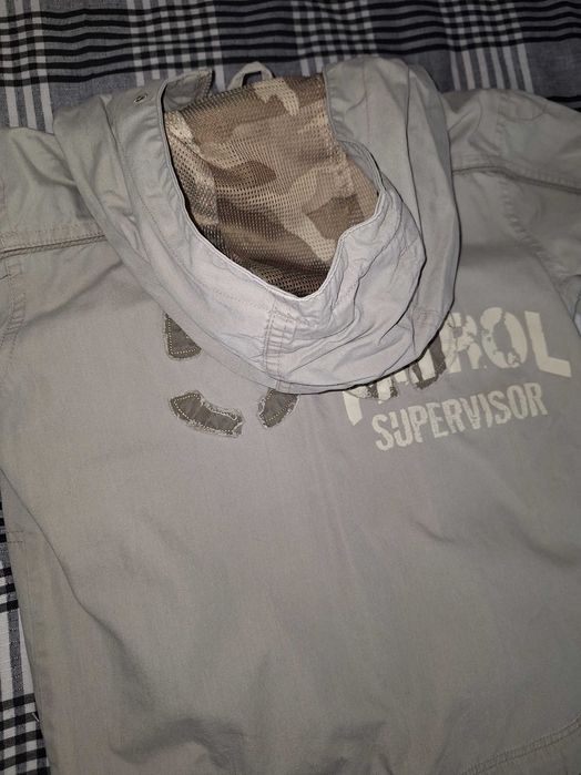 Детско яке в сив цвят