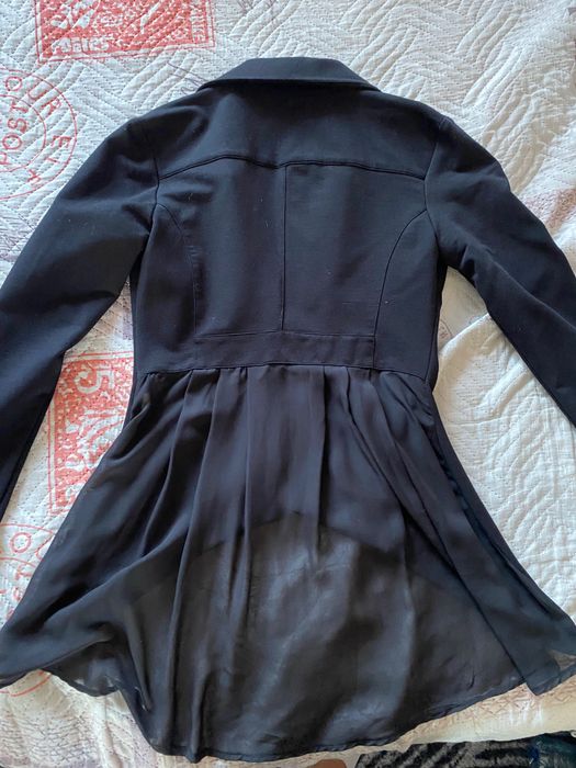 Черно дамско сако