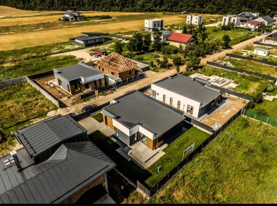 Casa de vanzare, 4 camere,  parter, 500 mp teren, Balotesti - direct dezvoltator