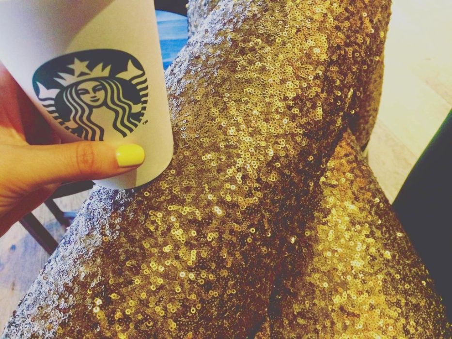 Colanți PNK Casual cu paiete metalice, măsura 38