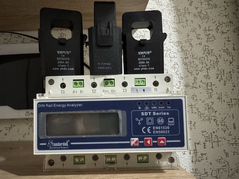 Din Rail energy analyser schotchik sotiladi