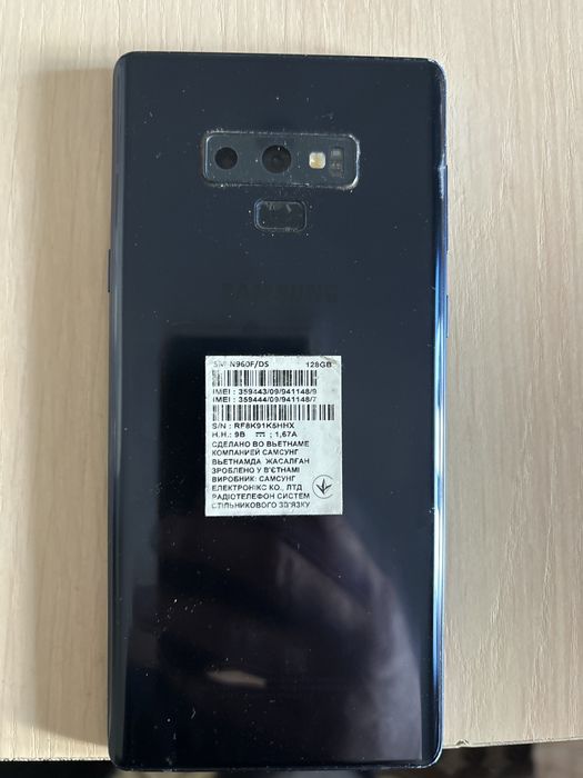 Samsung note 9 мобильный телефон
