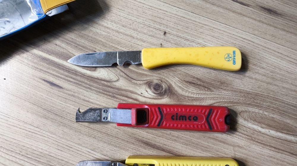 Електричарски ножове за смъкване на изолация