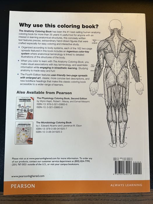 Atlas de anatomie pentru colorat