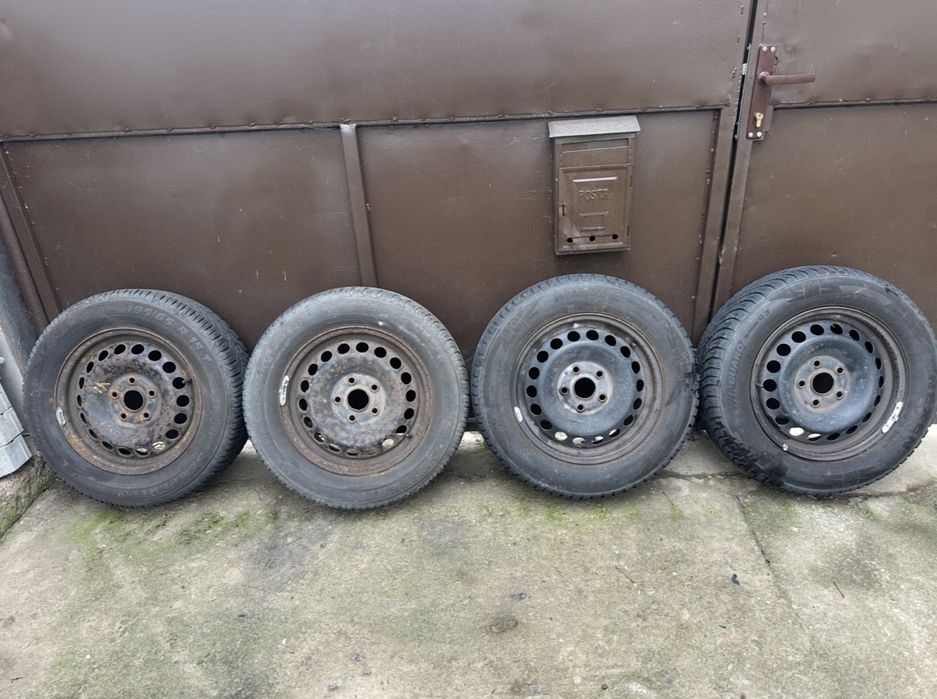 Anvelope m+s cu jante