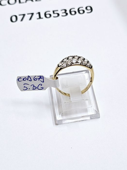 Vand inel dama din aur 14 k 5.3 g cod 679