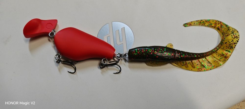 Примамка за риболов Headbanger 3д принтирана