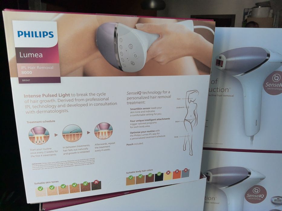 Epilator  IPL Philips Lumea SEria 8000 BRI947 Sigilate!!!