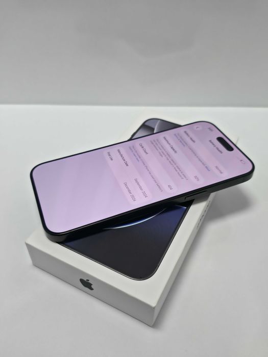 iPhone 16 Pro Max 256GB Titanium Black