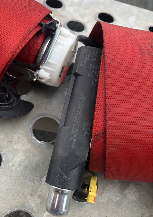 Червени колани за порше панамера porsche panamera до 2016 г гр ...