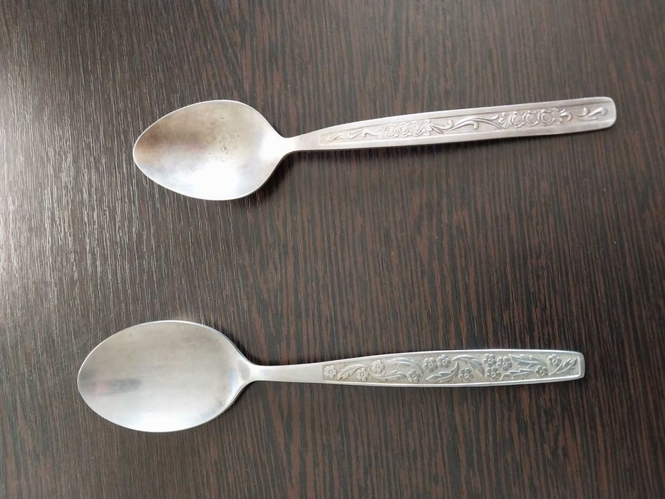 Мельхиор Ложки,,Монеты, Очки 3Д