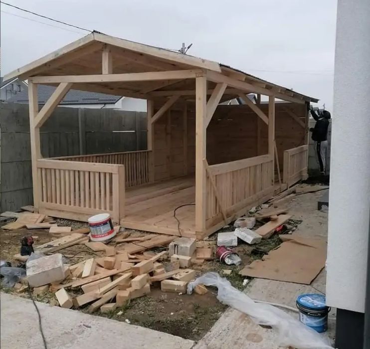 Foișoare și terase din lemn