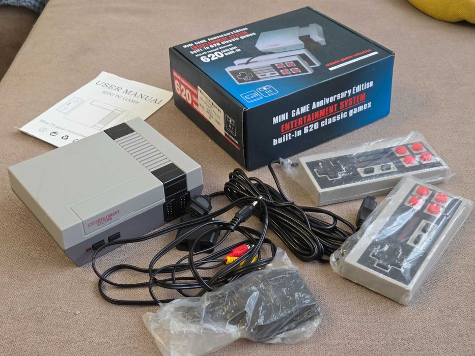 Consola NES - Retro cu multe jocuri
