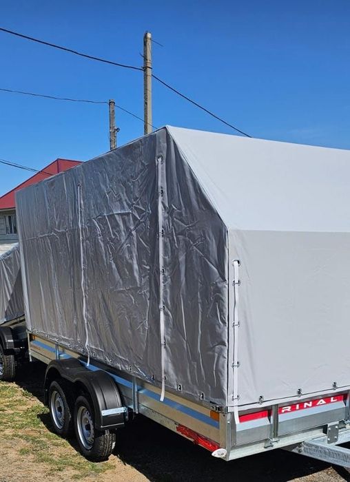 Двухосные прицепы усиленные