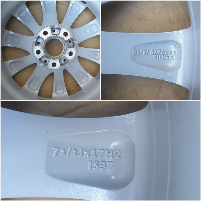jante aliaj 17; 5x120;originale Bmw seria  3, 4, f30,f31,f36, X3 F25