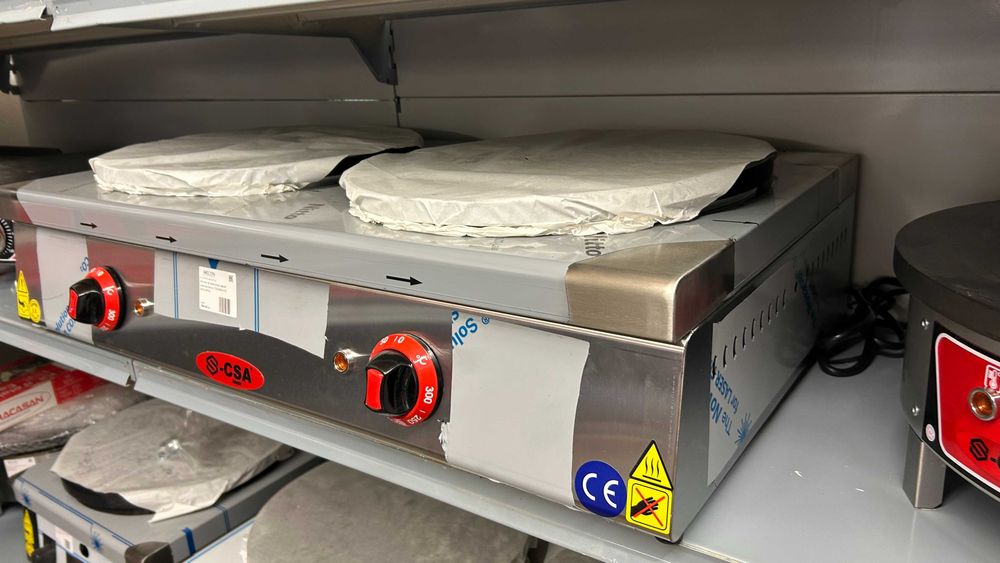 Двоен електрически котлон за палачинки