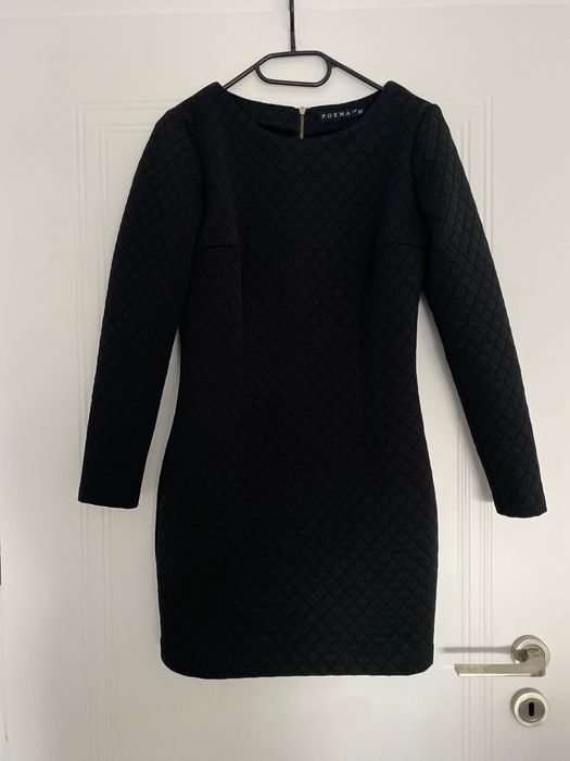 Rochie neagră Poema, mărimea 38