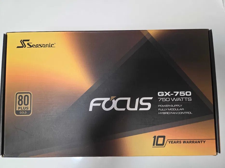 Захранване Seasonic Focus GX-750 750W 80 PLUS Gold PSU